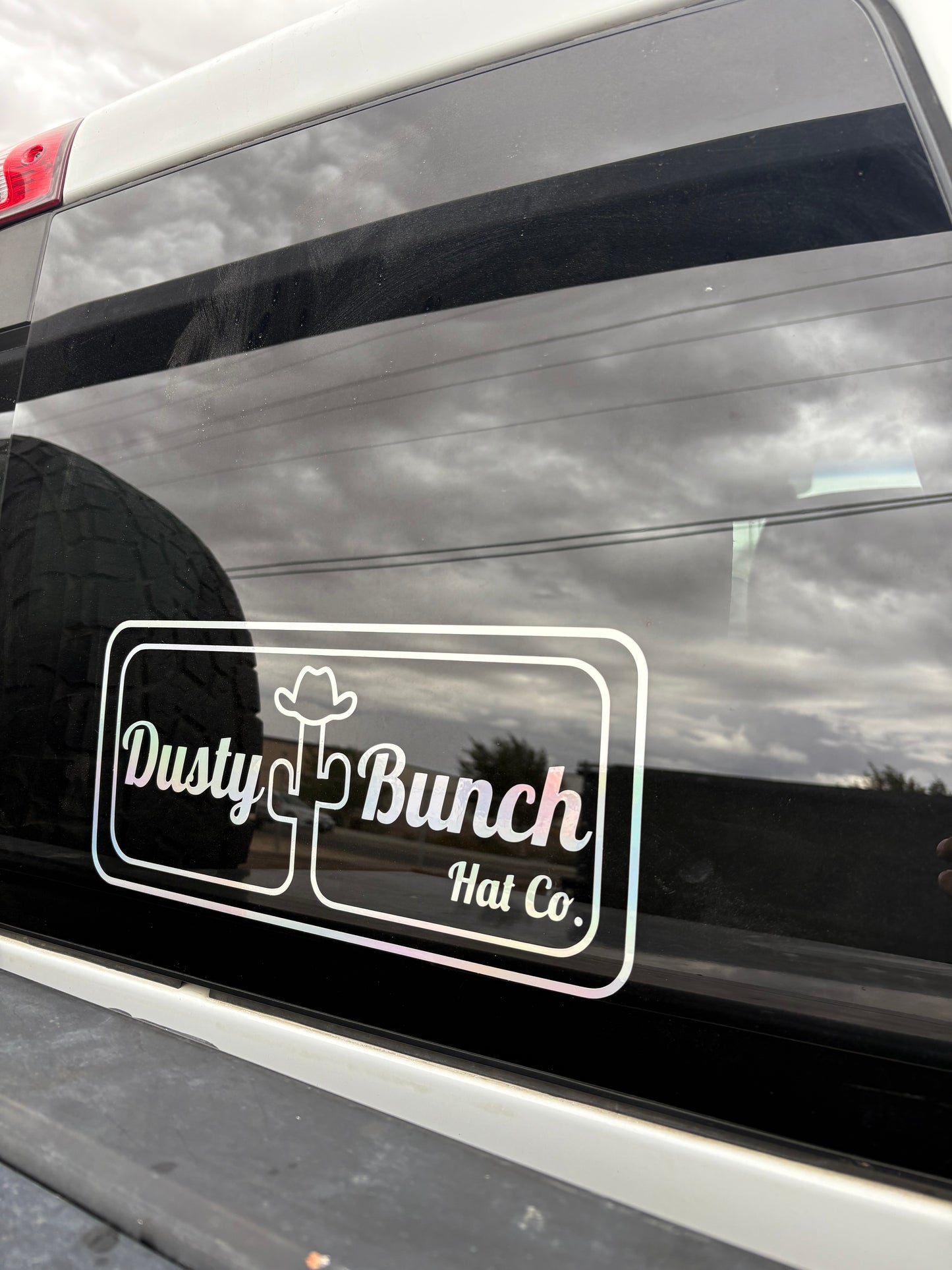 Holographic DB sticker