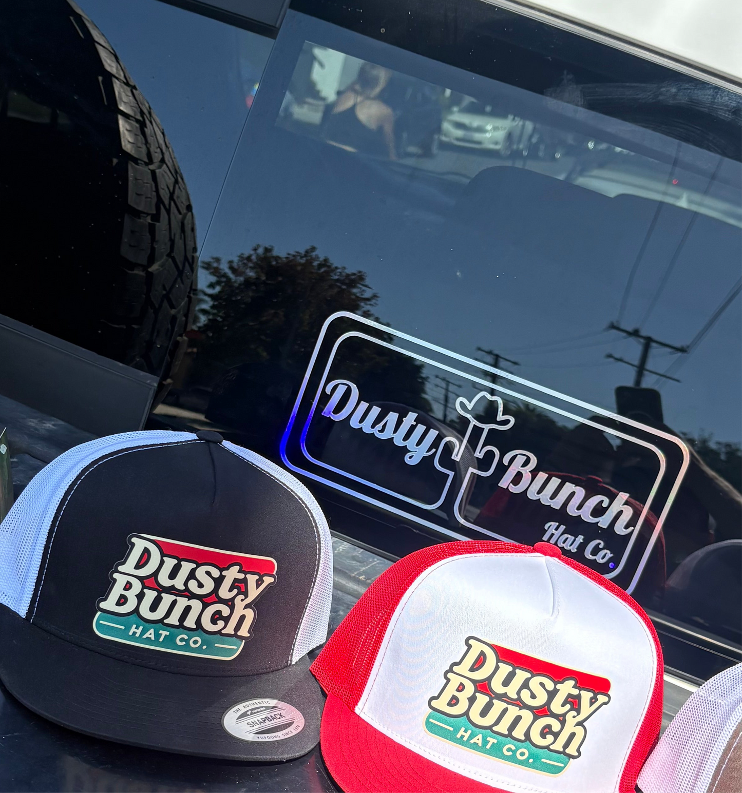 Holographic DB sticker